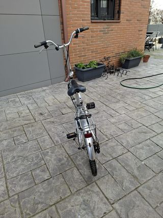 Bicicleta Plegable Monty F19 Plata LOGIK