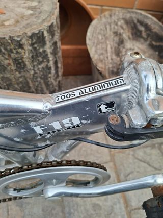 Bicicleta Plegable Monty F19 Plata LOGIK