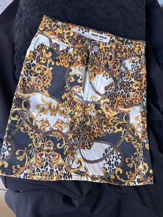 Minigonna stile Versace