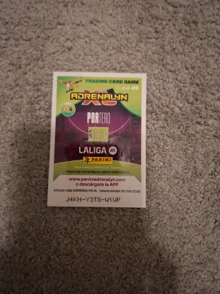 Carta Panini BLINDADA