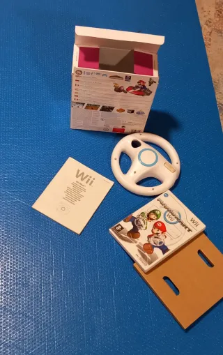 Mario Kart Wii con volante original