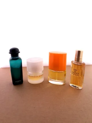 Miniaturas Perfumes: Clinique, Gucci, Hermes