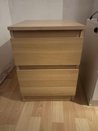 Confezione di 2 comodini in legno