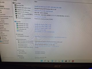 Ordenador HP ProDesk Core i5 Completo