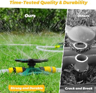 Aspersor Riego Jardín 360°