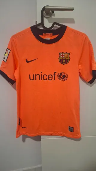 Camiseta FC Barcelona Infantil Naranja
