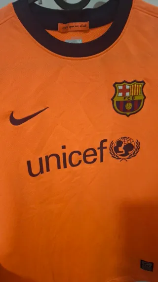 Camiseta FC Barcelona Infantil Naranja