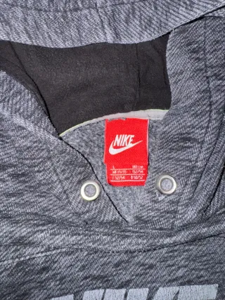 Sudadera Hoddie Classic Retro Y2K NIKE AIR gris M