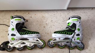 Patines en línea talla (usados 1 vez)