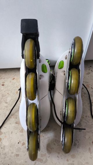 Patines en línea talla (usados 1 vez)