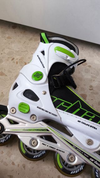 Patines en línea talla (usados 1 vez)