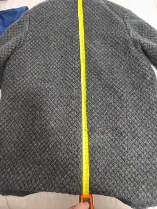 Bonito chaquetón mujer gris