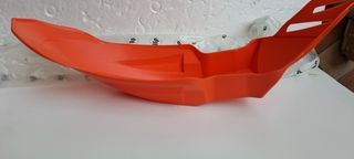 Parafango anteriore Acerbis di colore arancione pe