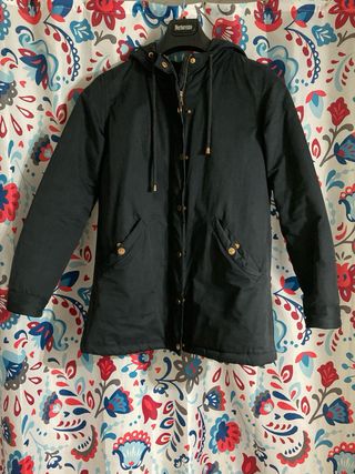 Abrigo negro lft talla M