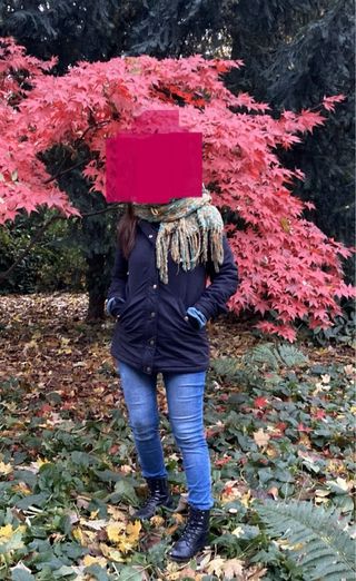 Abrigo negro lft talla M