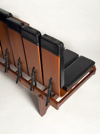 Banco Modular de Teca Barovero Mobili 1960s