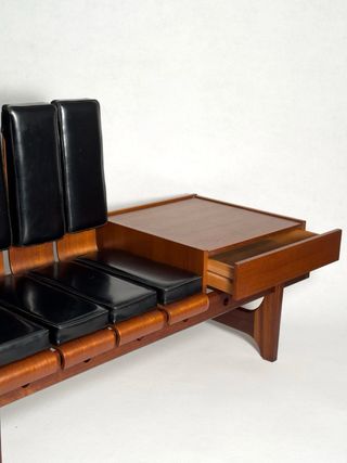 Banco Modular de Teca Barovero Mobili 1960s