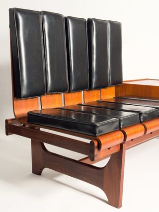 Banco Modular de Teca Barovero Mobili 1960s