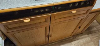 Cocina y nevera para caravana para desmontar