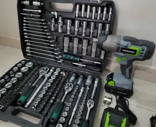 Maletín Herramientas 216 + Pistola Impacto