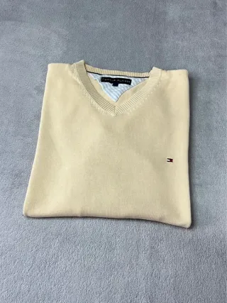 Jersey Tommy Hilfiger Crema Talla M