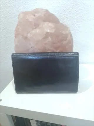 Bolso Cartera Vintage Negro y Blanco