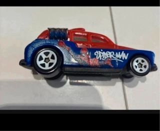 Hot Wheels Taxi Londres Spiderman