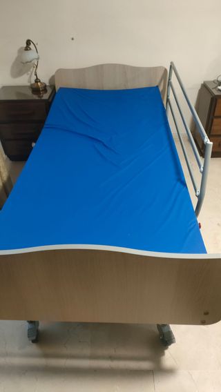 Cama articulada hospitalaria