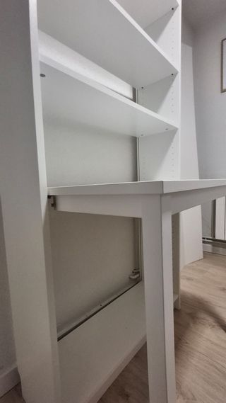 Librería BILLY Blanca con Mesa