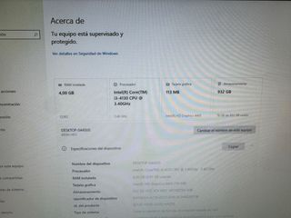 Ordenador de sobremesa PC