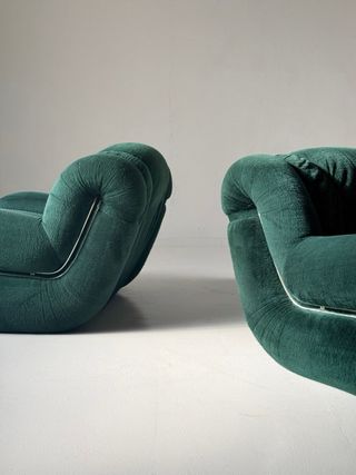 Sillón italiano vintage 1970