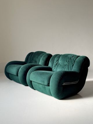 Sillón italiano vintage 1970