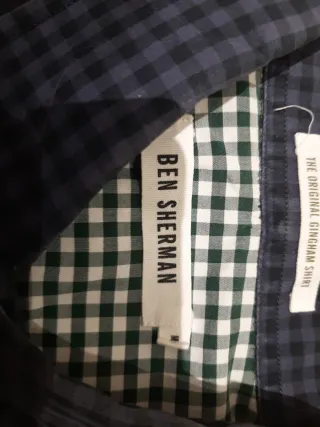 Camisa Ben Sherman cuadros manga corta