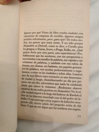 "Siete ciudades: evocaciones literarias