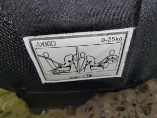 Silla coche Axkid contramarcha