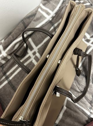 Bolso Parfois Beige y Marrón