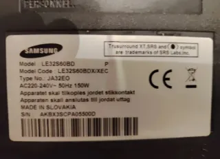 Televisor Samsung Negro