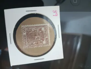 Sello 10 céntimos Especial Movil