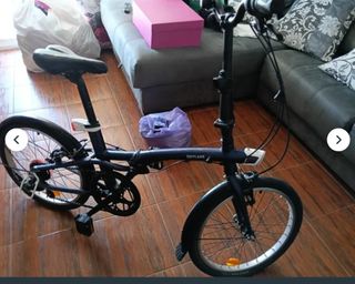 Bici plegable Oxylane casi nueva
