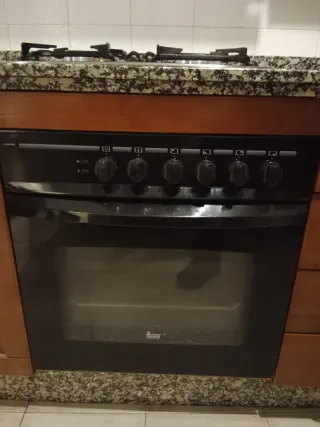 Muebles de cocina de madera y granito