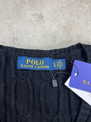 Jersey Polo Ralph Lauren Negro Talla L