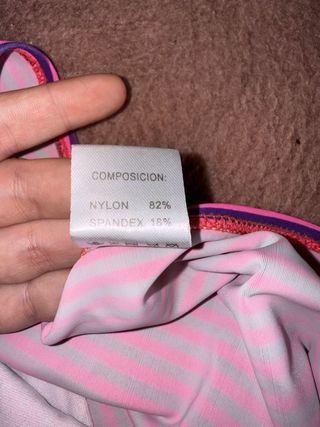 Braga de bikini talla M marine madrid bañador