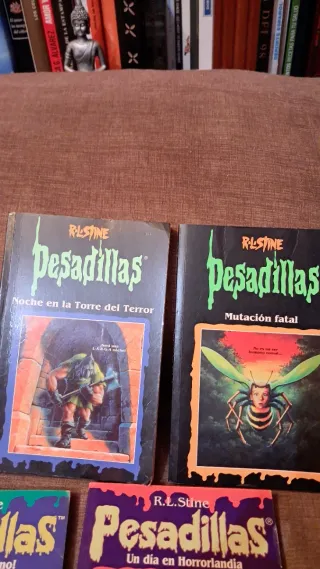 Lote libros  R.L.Stine. Pesadillas