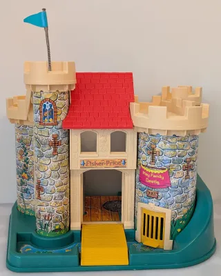 Fisher Price Little People vintage Castle 993