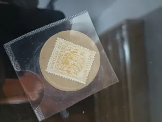 Sello 40 Centimos Especial Movil