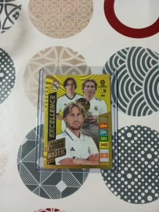 Carta Adrenalyn 22/23 Modric Balón de Oro Excellen