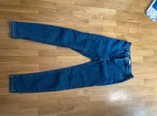 Pantalón vaquero mujer azul