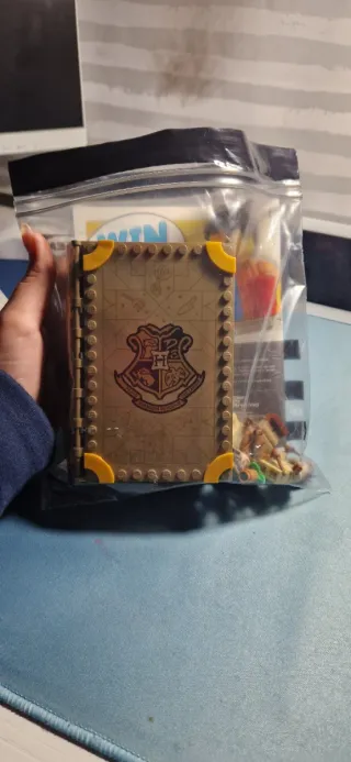 Lego de libro (clase de pociones)