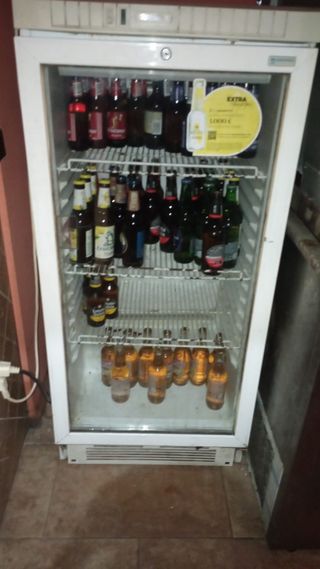 Nevera expositora bebidas 1 puerta