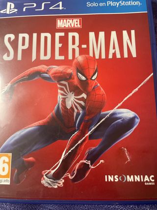 Marvel Spider-Man PS4